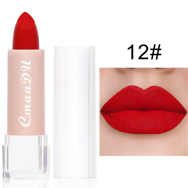 15-Color Matte Waterproof Lipstick Set
