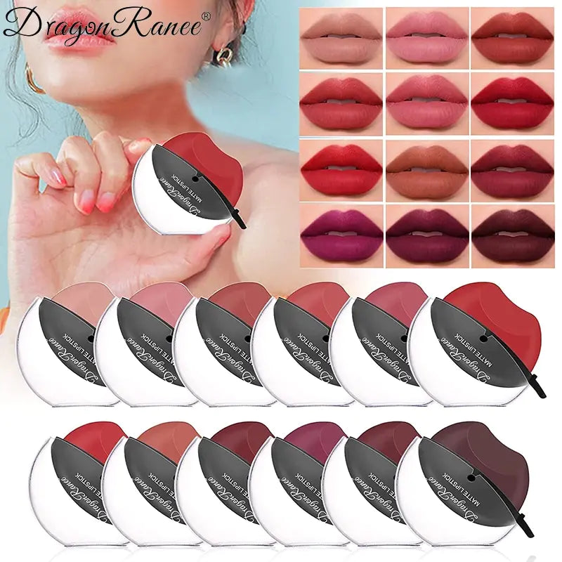 Color-Changing Glitter Lipstick – Pearly Fine Finish