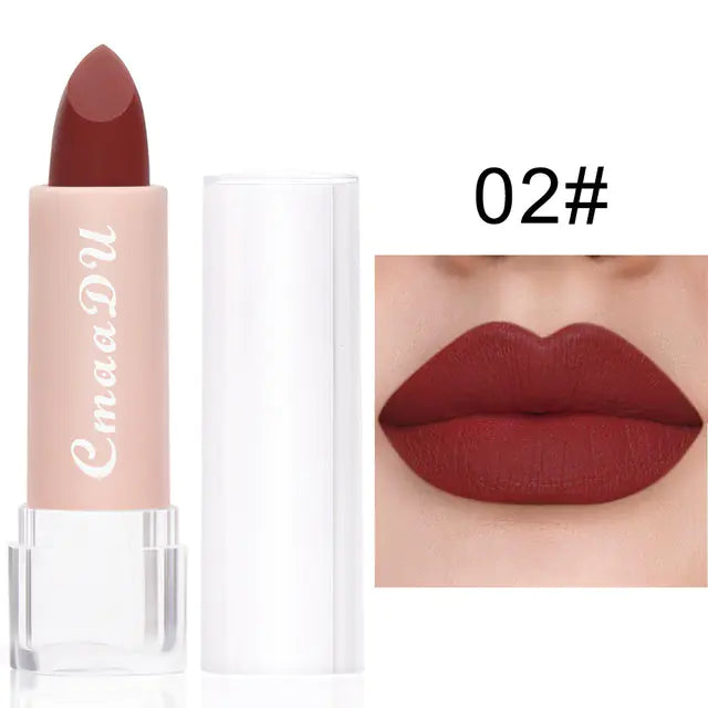 15-Color Matte Waterproof Lipstick Set