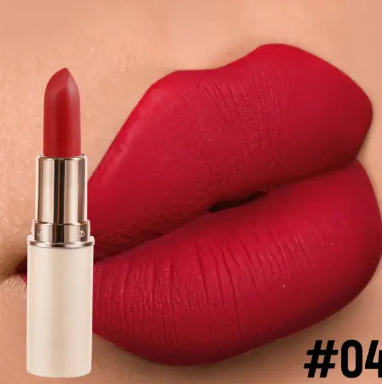 Matte Lipstick Half Cylinder - Long-Lasting Color