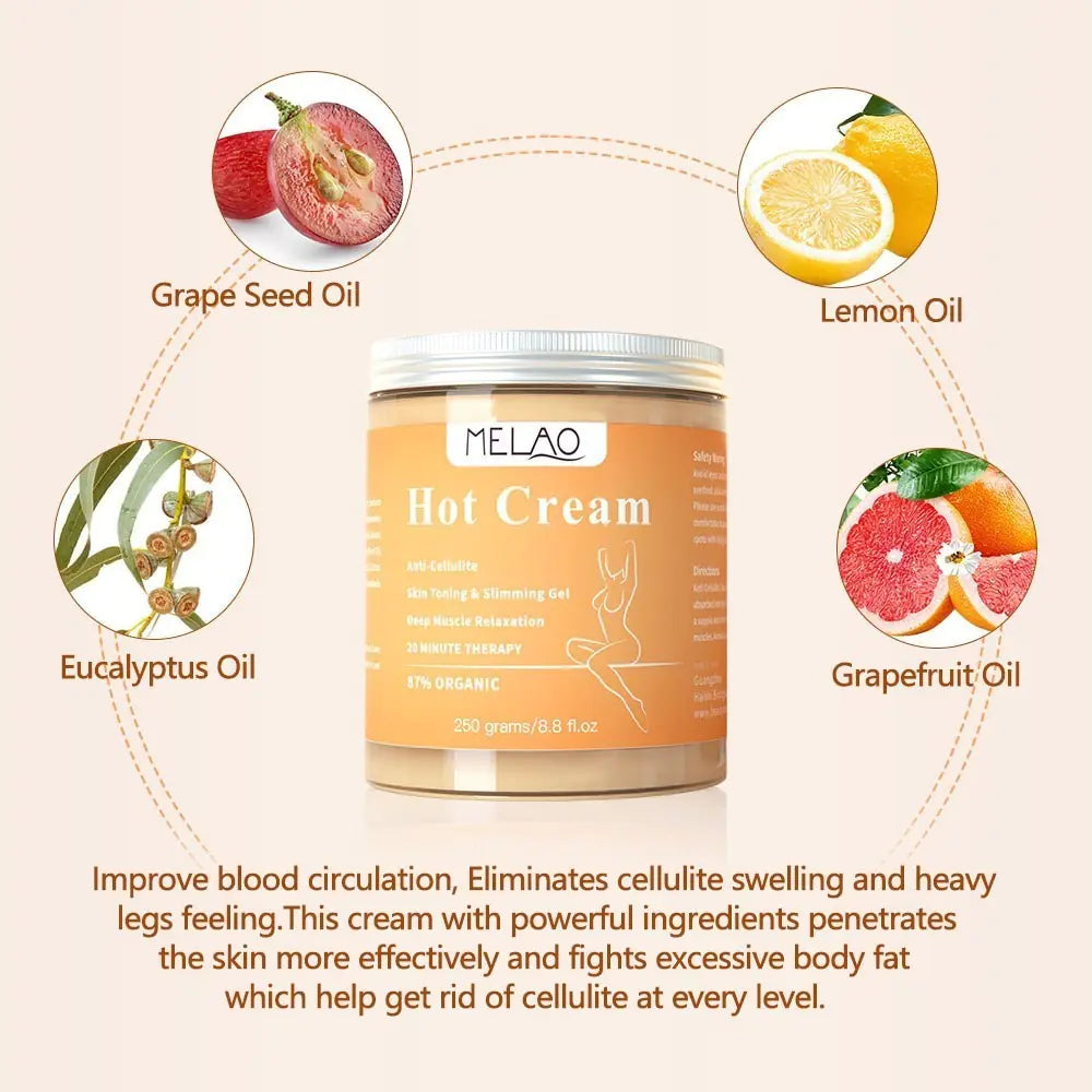 Anti-Cellulite Firming Cream - Slimming & Tightening