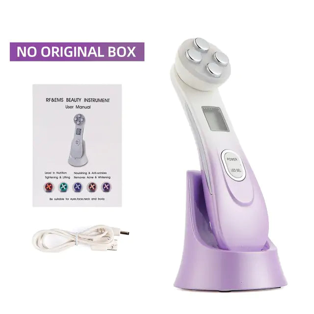 LED Light Therapy Facial Massager - Anti-Aging