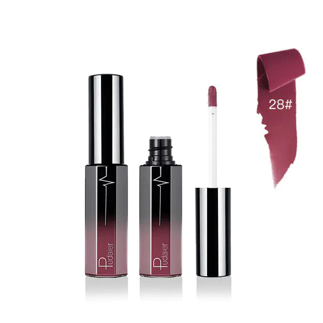 36-Color Matte Lipstick – Moisturizing & Long-Wear