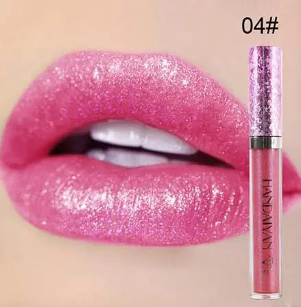 Glitter Liquid Lipstick - Shimmering and Long-lasting