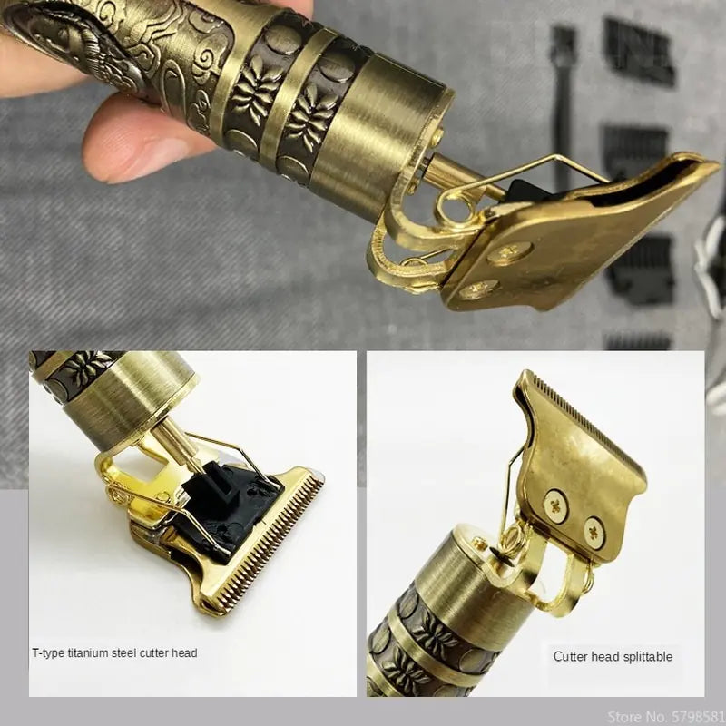 Dragon T9 Pro Wireless Hair Clippers - Professional