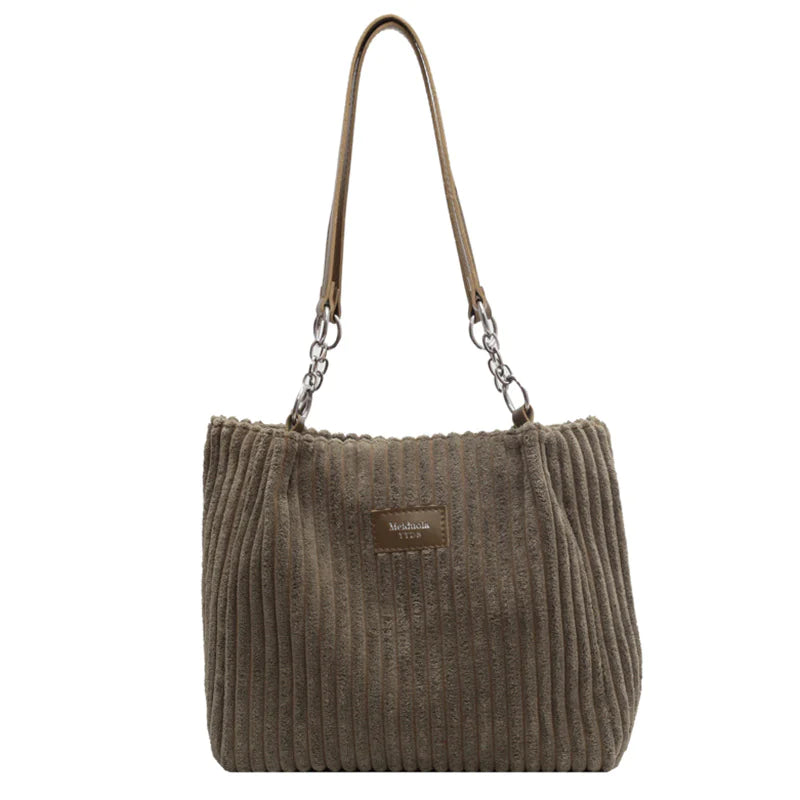 Retro Chic Carryall - Vintage Style Large Bag