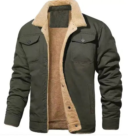 Lightweight Fleece Winter Jacket for Cozy Warmth