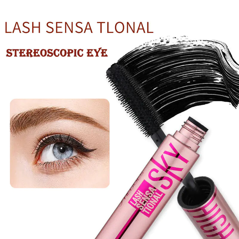 4D Waterproof Slim Mascara – Volume, Length & Curl