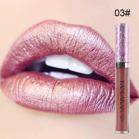 Glitter Liquid Lipstick - Shimmering and Long-lasting