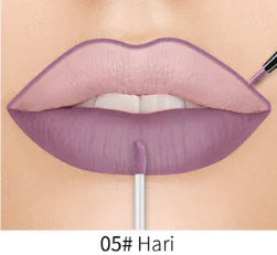 Matte Liquid Lipstick Pen – Dual Lip Gloss & Velvet Finish