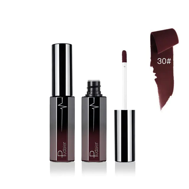36-Color Matte Lipstick – Moisturizing & Long-Wear