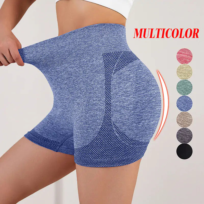 Short Sports Leggings - Anti-Cellulite Compression