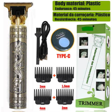 Dragon T9 Pro Wireless Hair Clippers - Professional