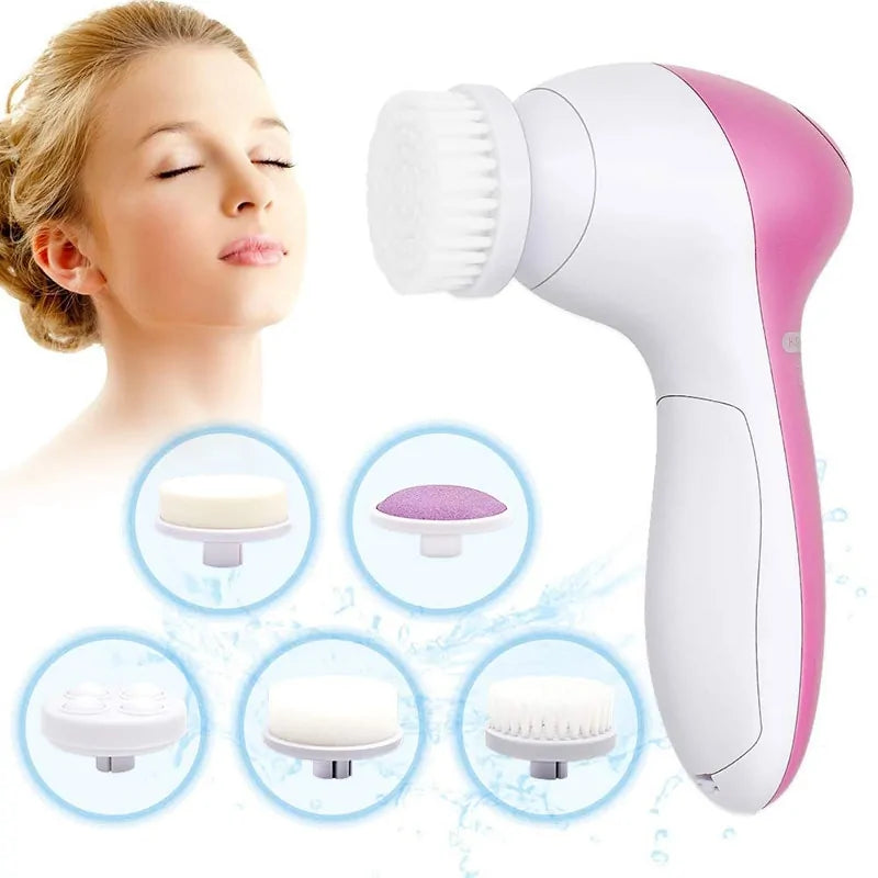 Silicone Face Cleansing Brush - Deep Clean & Glow