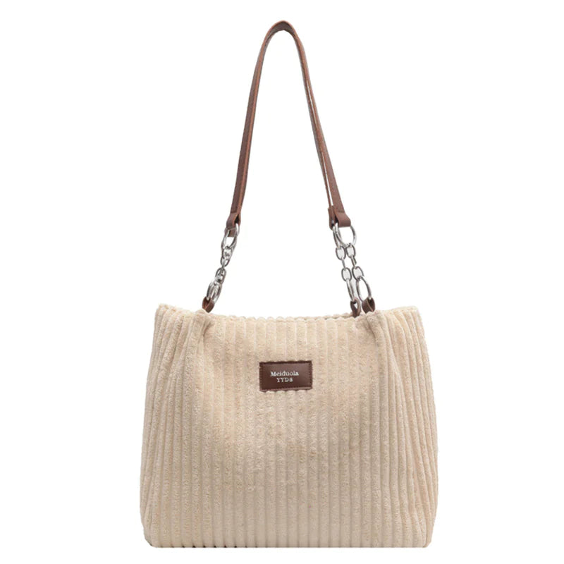 Retro Chic Carryall - Vintage Style Large Bag