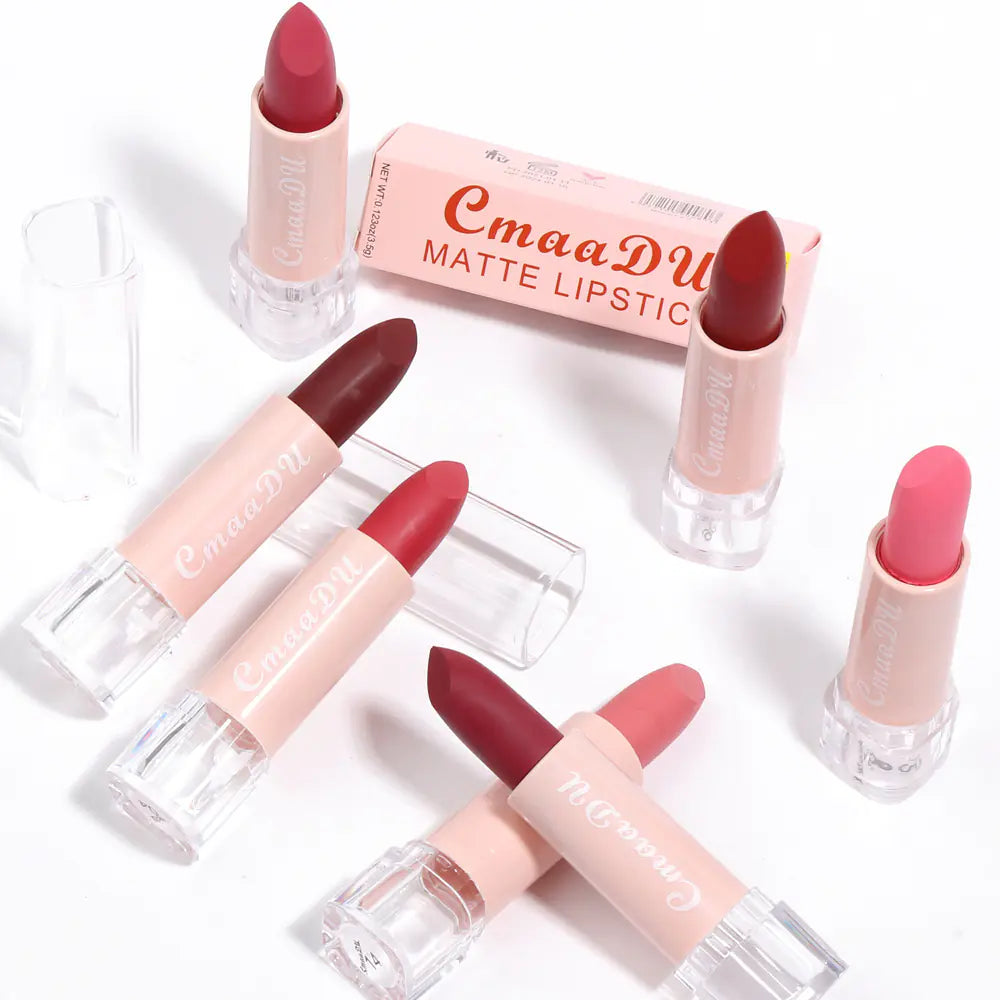 15-Color Matte Waterproof Lipstick Set
