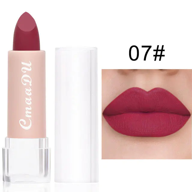 15-Color Matte Waterproof Lipstick Set