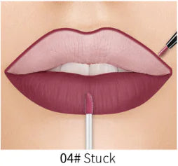 Matte Liquid Lipstick Pen – Dual Lip Gloss & Velvet Finish