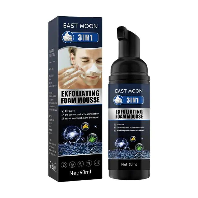 Men’s Exfoliating Acne & Oil-Control Mousse