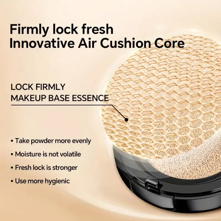 Waterproof Air Cushion BB Cream – 24h Hydration & Coverage