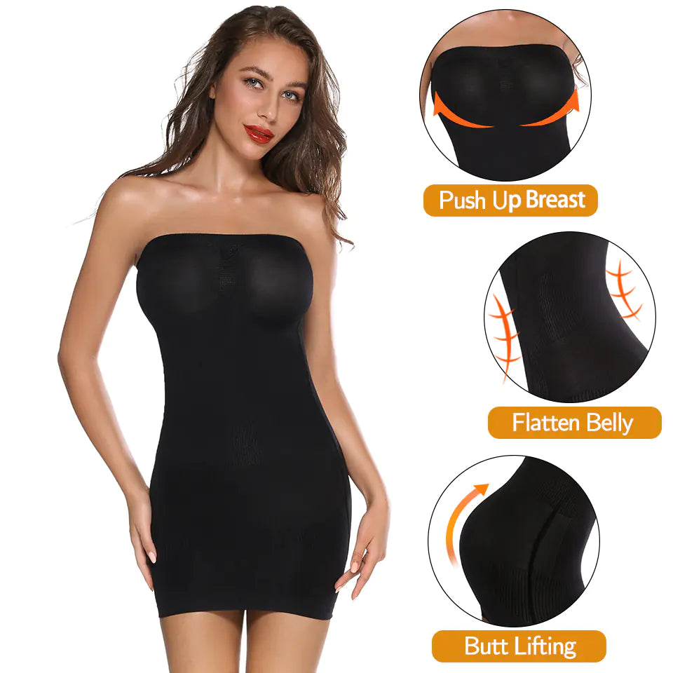 Sleek Tube Top Body Shaper - Slimming & Sculpting