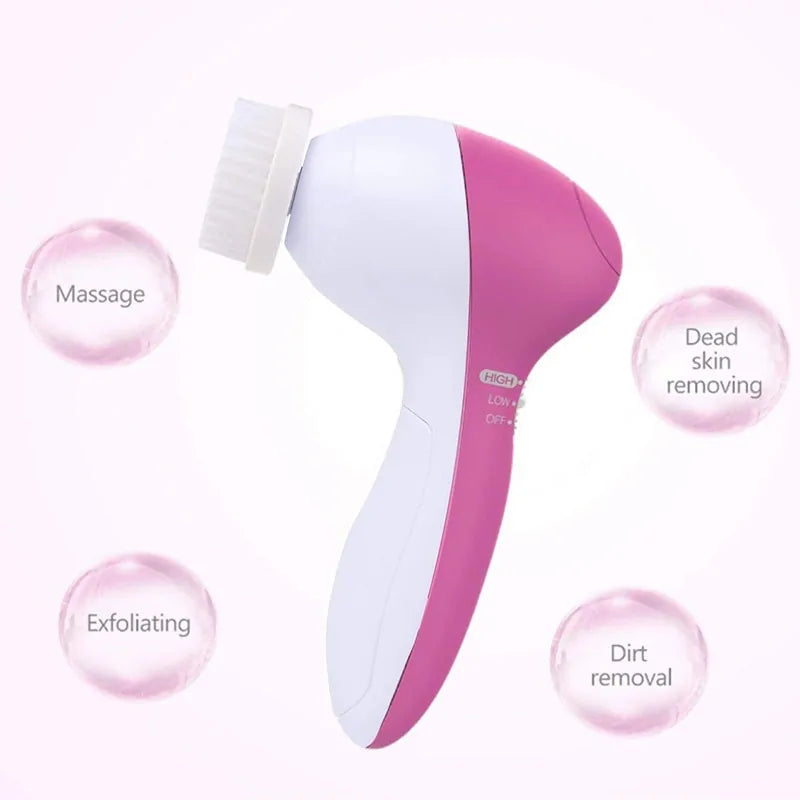 Silicone Face Cleansing Brush - Deep Clean & Glow