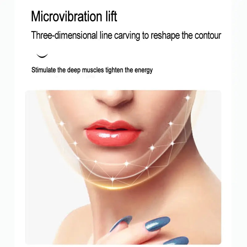 Skin Radiance Lifting Device with LED Therapy