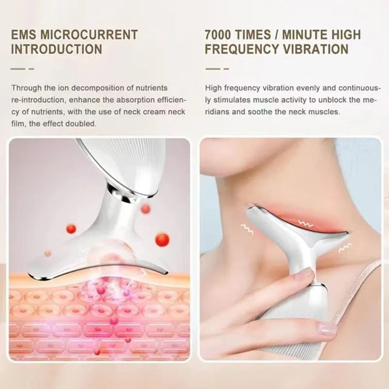 LED Neck Firming Device Anti-aging & Wrinkle Reduction