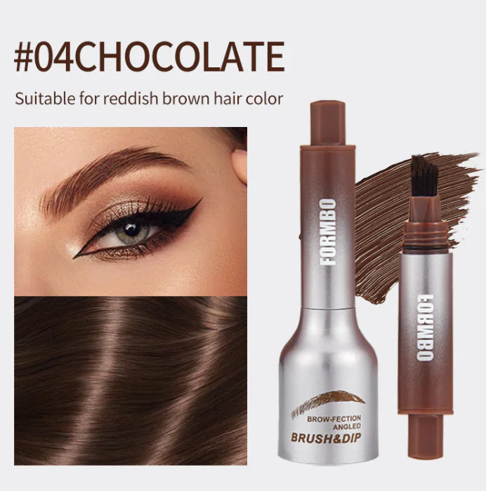 Long-Lasting Eyebrow Gel with Built-In Brus