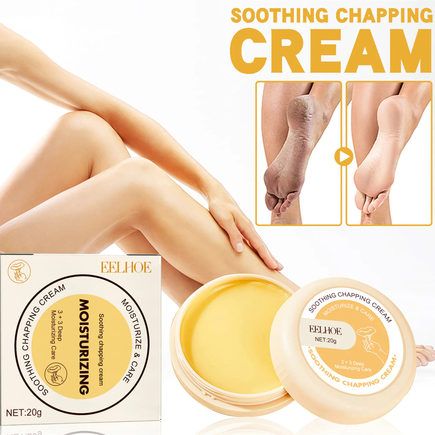 Hydrating Foot Repair Cream - Moisturizing Treatment