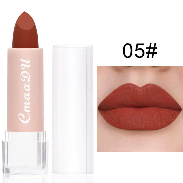 15-Color Matte Waterproof Lipstick Set