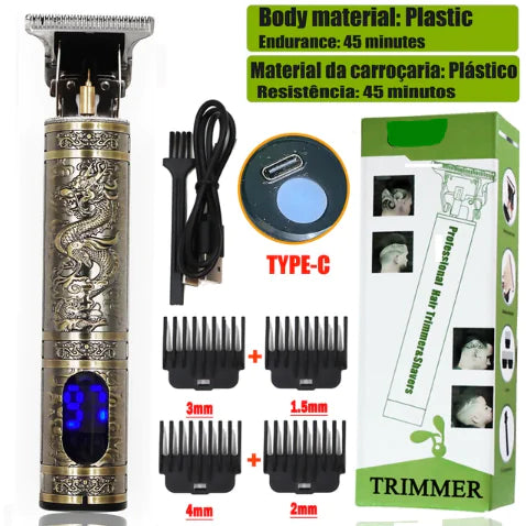 Dragon T9 Pro Wireless Hair Clippers - Professional