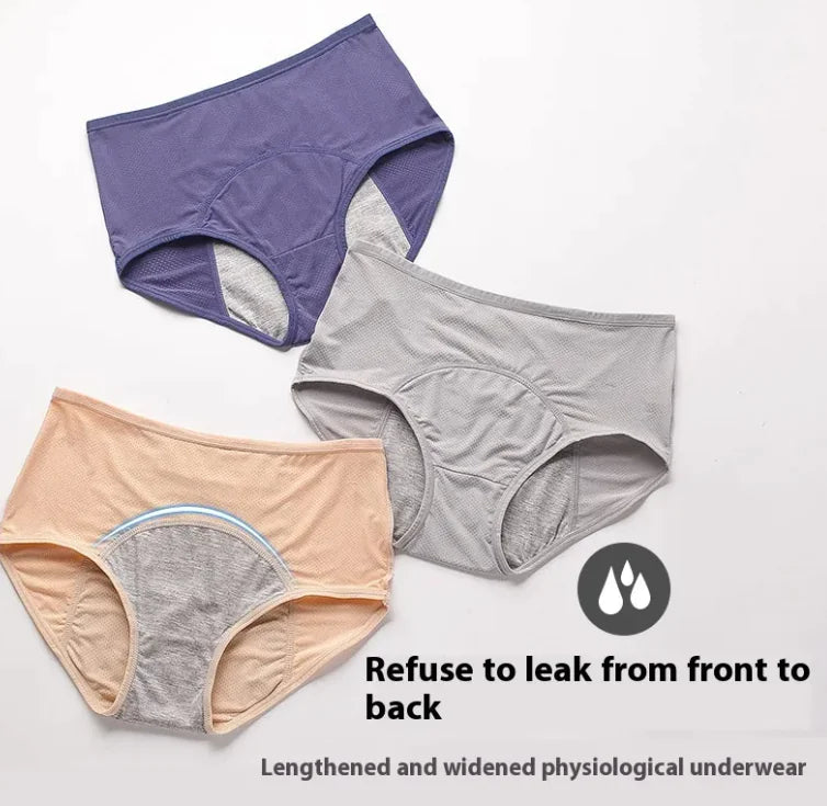 Leak-Proof Period Underwear - Comfortable Reusable Panties