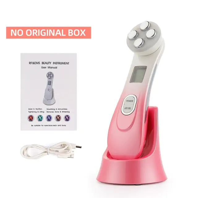 LED Light Therapy Facial Massager - Anti-Aging