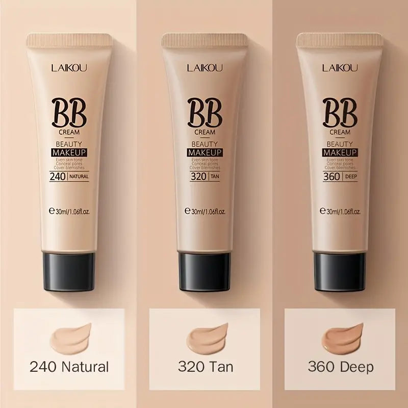 Waterproof Full-Coverage BB Cream – Radiant, Long-Lasting