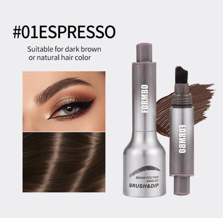 Long-Lasting Eyebrow Gel with Built-In Brus