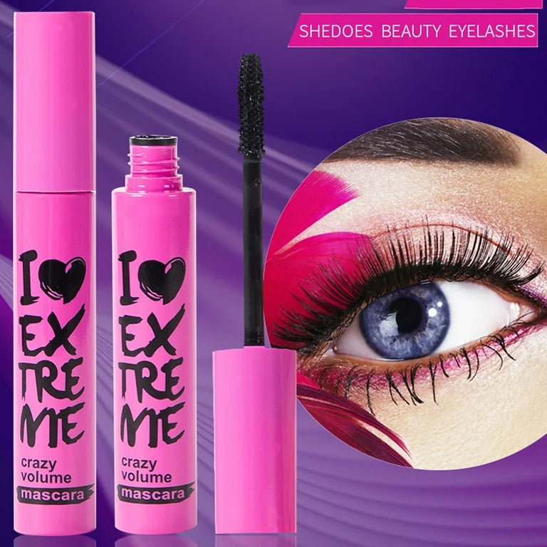 Waterproof Roll-Up Mascara – Thick, Long, Smudge-Proof