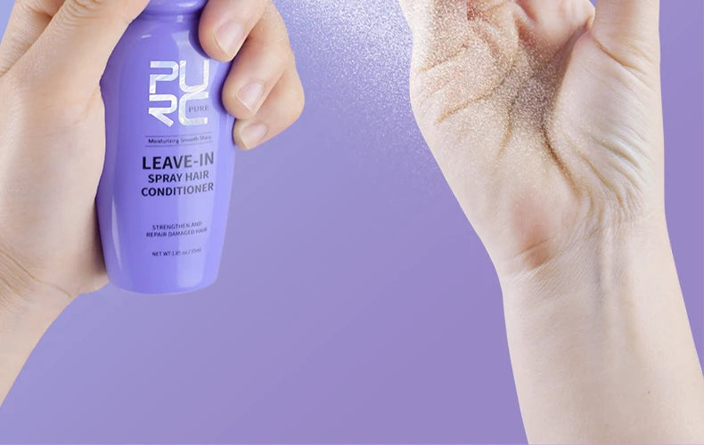 Coconut Oil Leave-In Conditioner Spray – Smooth, Hydrated