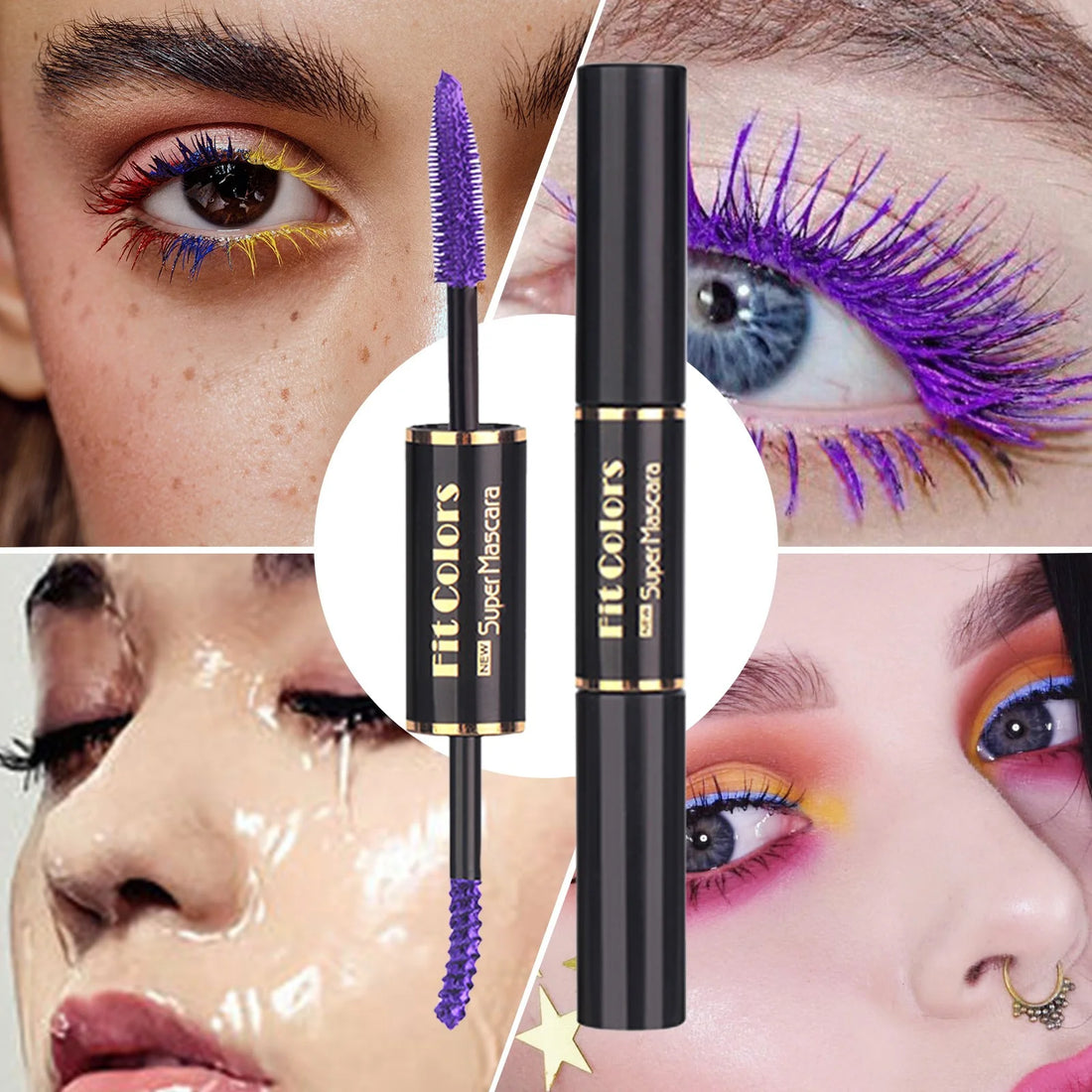 Fit Colors Dual-Ended Waterproof Colored Mascara