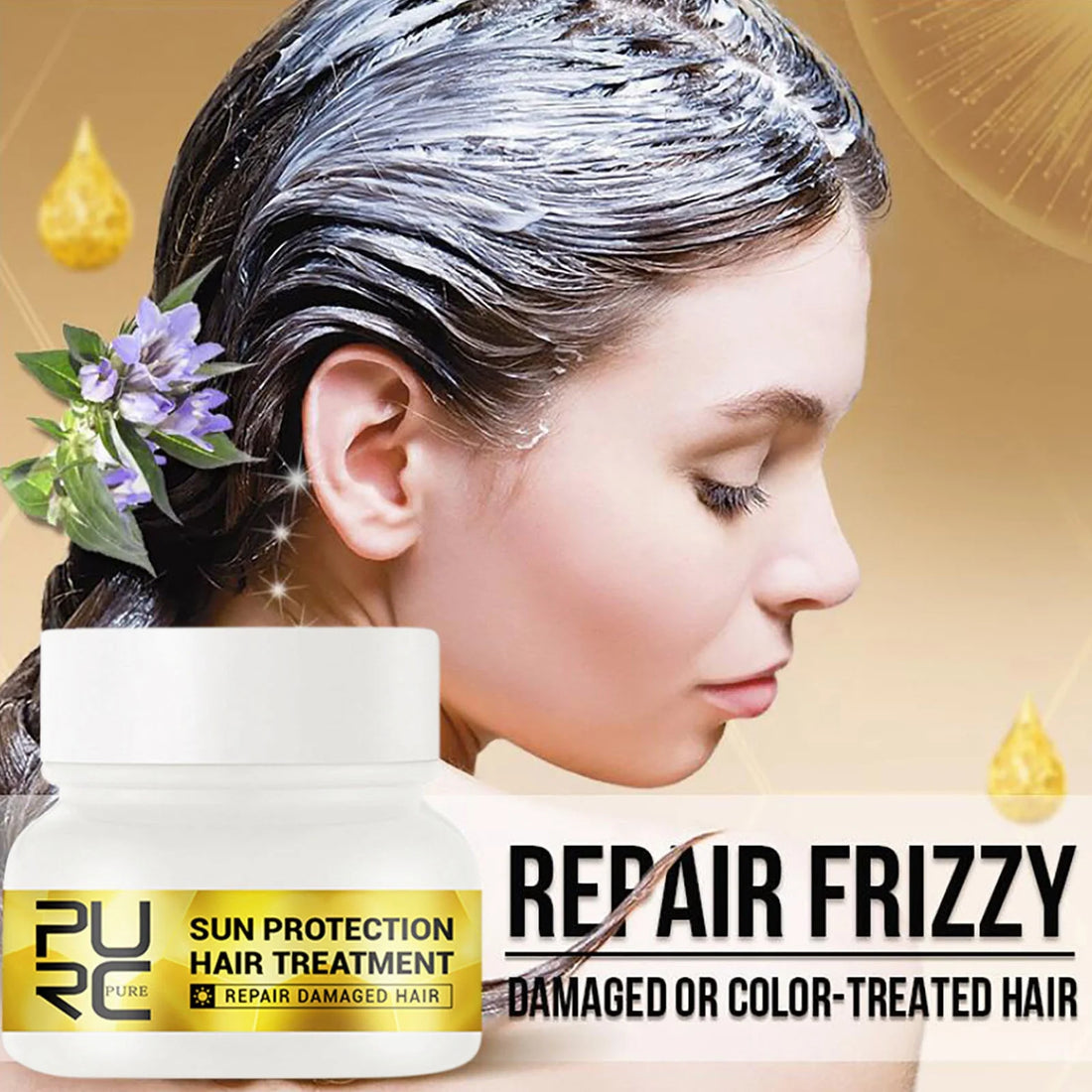 UV Protection Hair Mask – Nourish &amp; Smooth for Sun-Exposed Hair