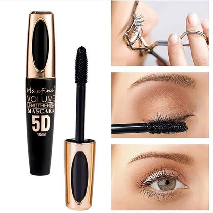 5D Silk Fiber Mascara – Volume &amp; Length Boost