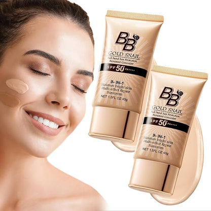 Gold Snail BB Cream SPF50+ – Moisturizing &amp; Long-Wear