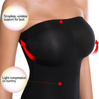 Sleek Tube Top Body Shaper - Slimming &amp; Sculpting