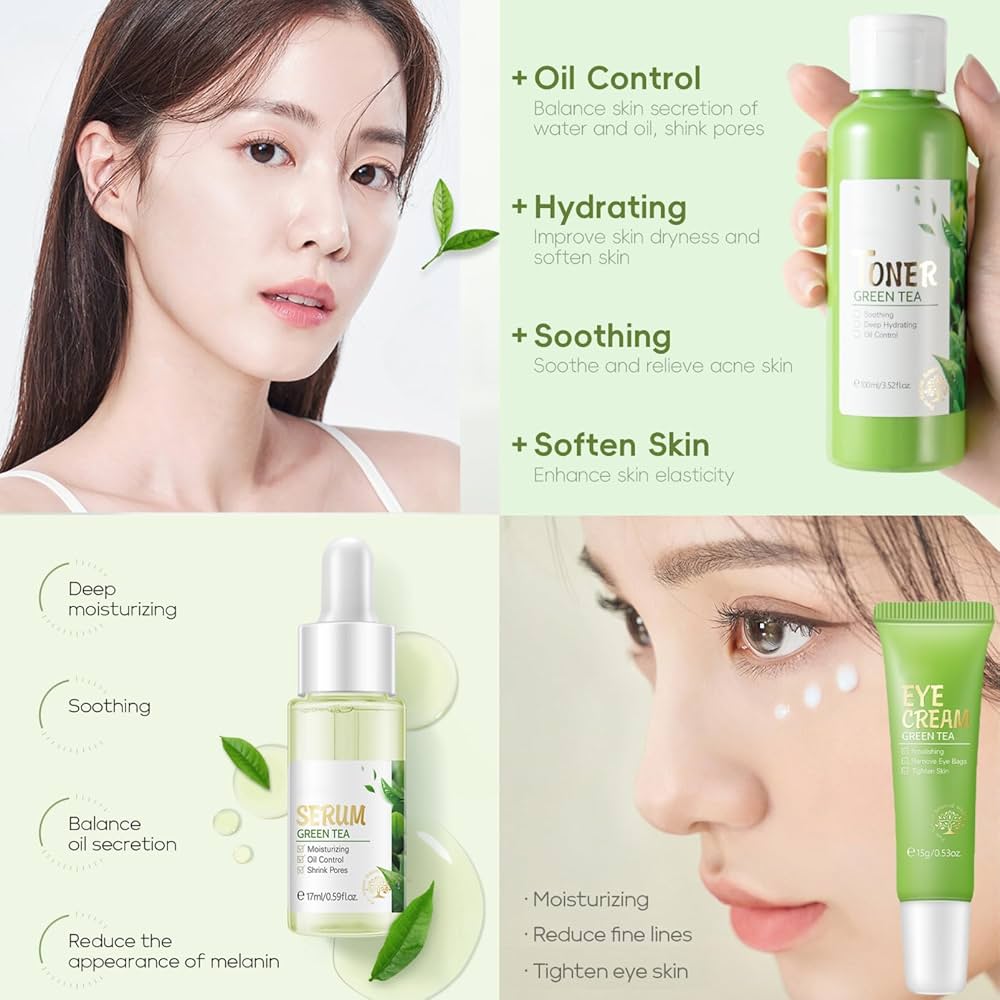 Green Tea Glow Skin Care Kit