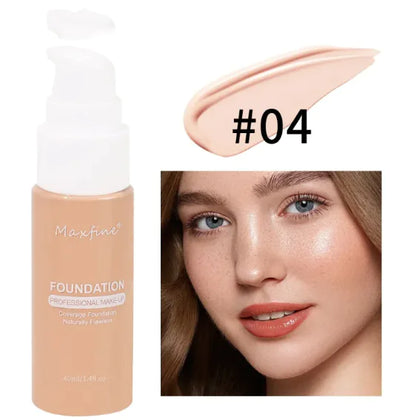 2 in 1 Foundation &amp; Concealer Full Coverage 12 Shades