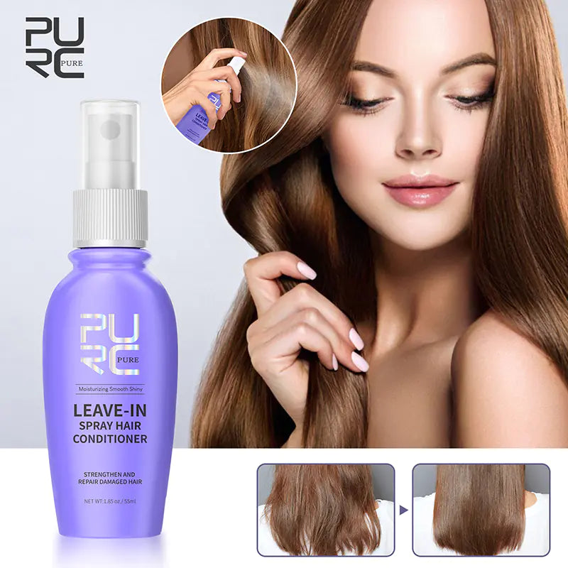 Coconut Oil Leave-In Conditioner Spray – Smooth, Hydrated