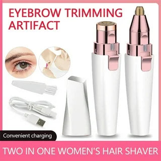 USB Rechargeable Hair Removal Device - Lipstick Size