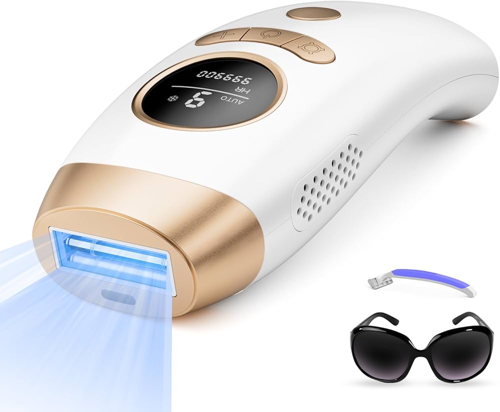 IPL Laser Hair Removal 3-in-1 - Home Device Cooling