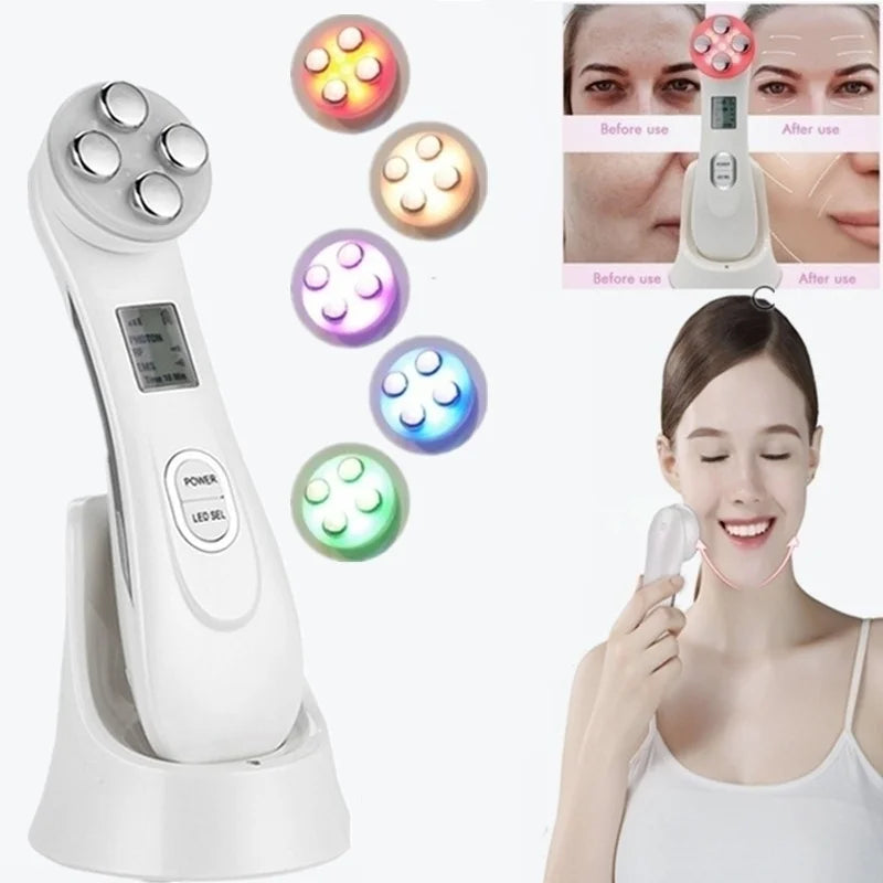 5-in-1 LED Skin Tightening Device