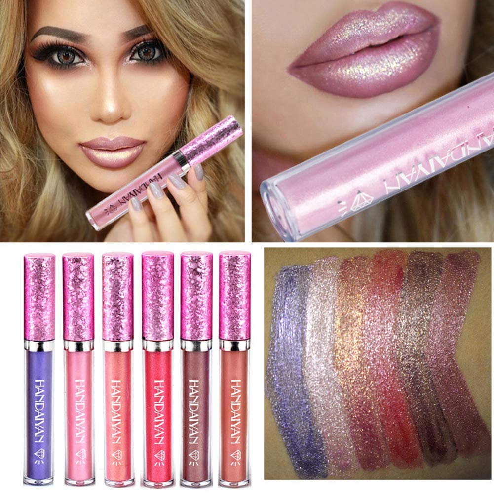 Glitter Liquid Lipstick - Shimmering and Long-lasting